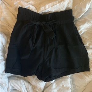 LA hearts Paperbag waist utility shorts